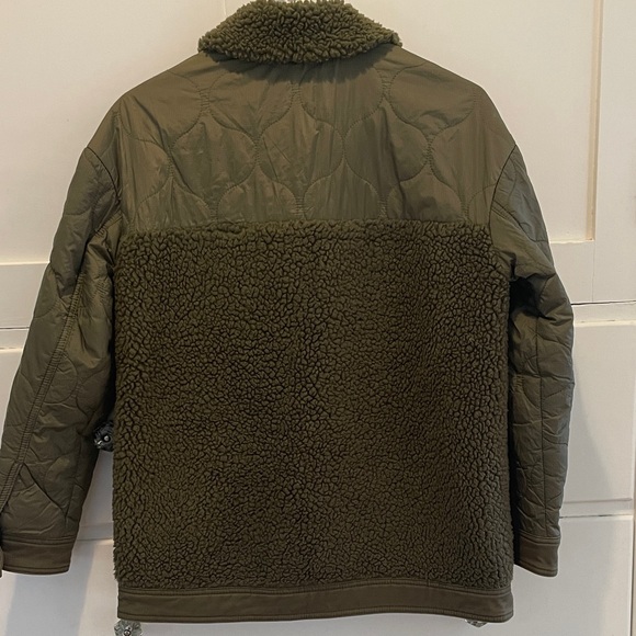Madewell Olive Green Women's Jacket - Picture 3 of 5
